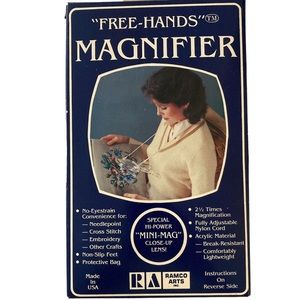 Free Hands Magnifier